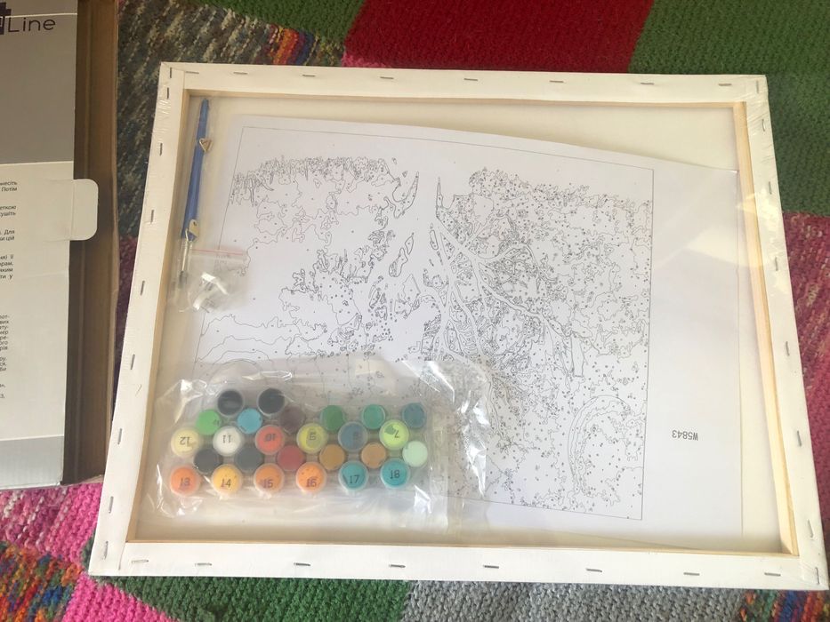 Продам картину по номерам «Час» (Zibi)