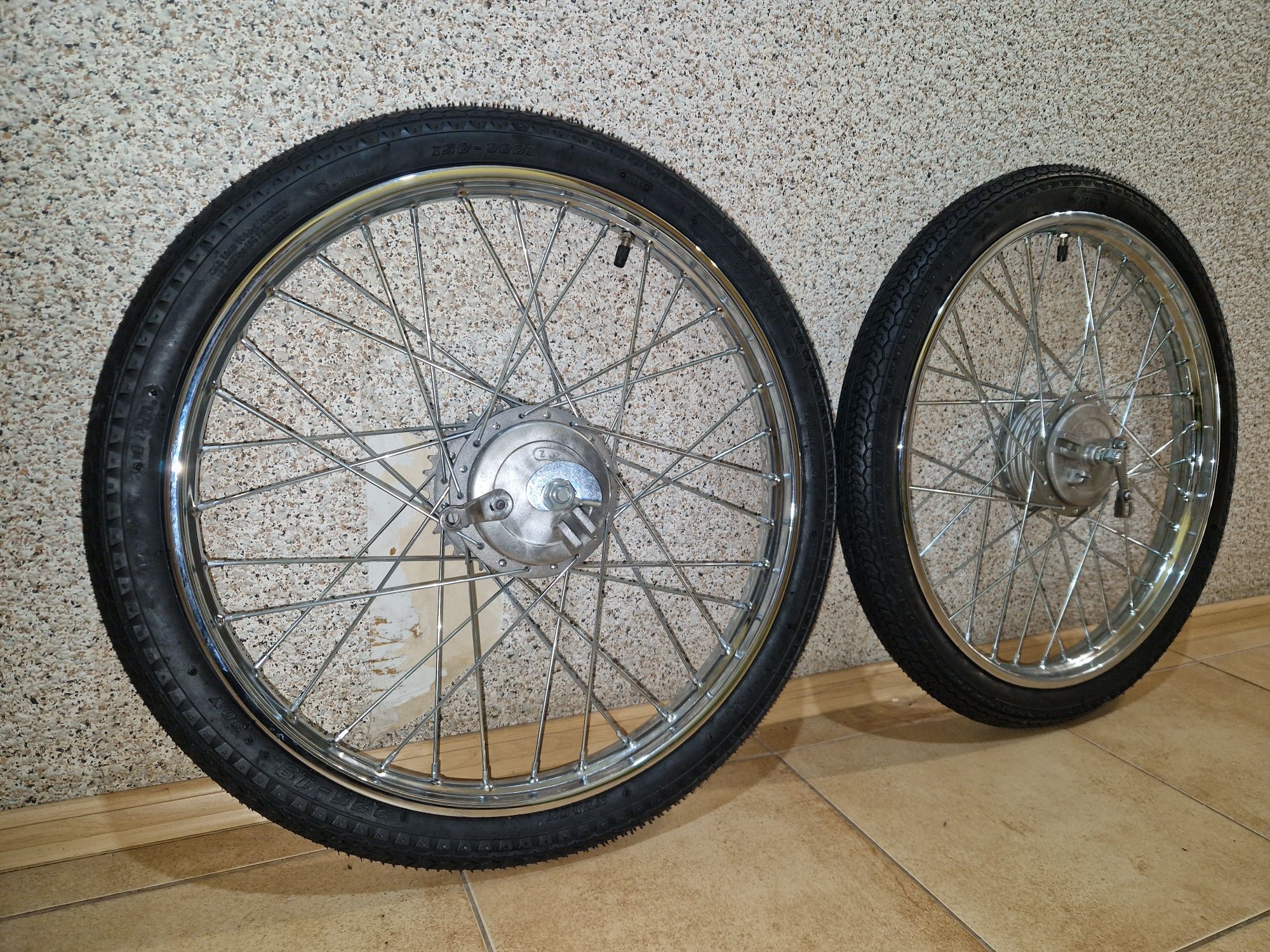 Odnowione kola kpl Romet komar r19" pl wycentrowane