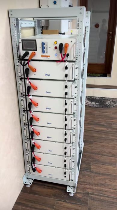 Стійка під акаммулятор Deye- 4-5 АКБ і БМС,8 АКБ і БМС,12 АКБ і БМС.