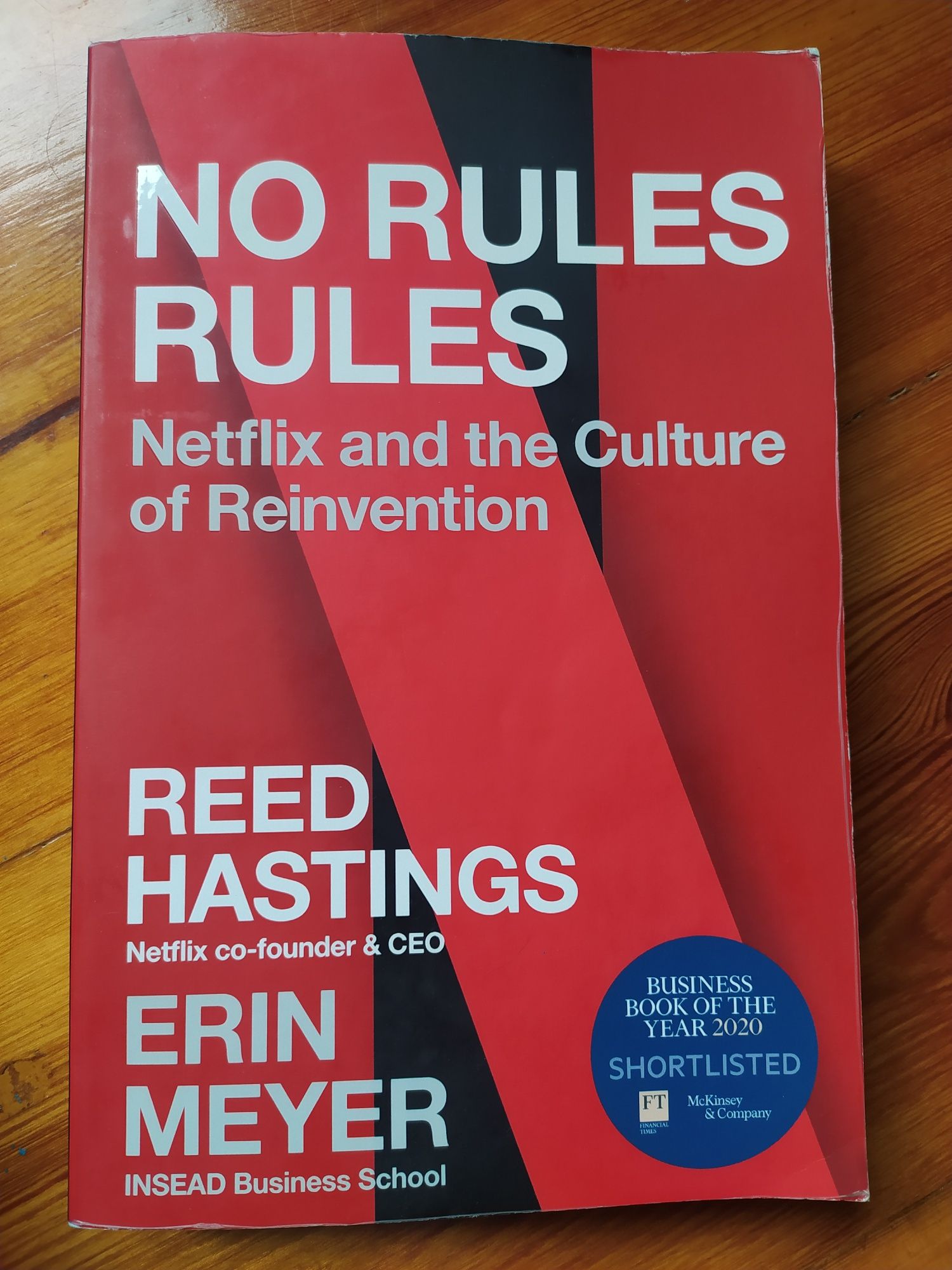 Ksiazka "No Rules Rules" Hastings, Reed ENG