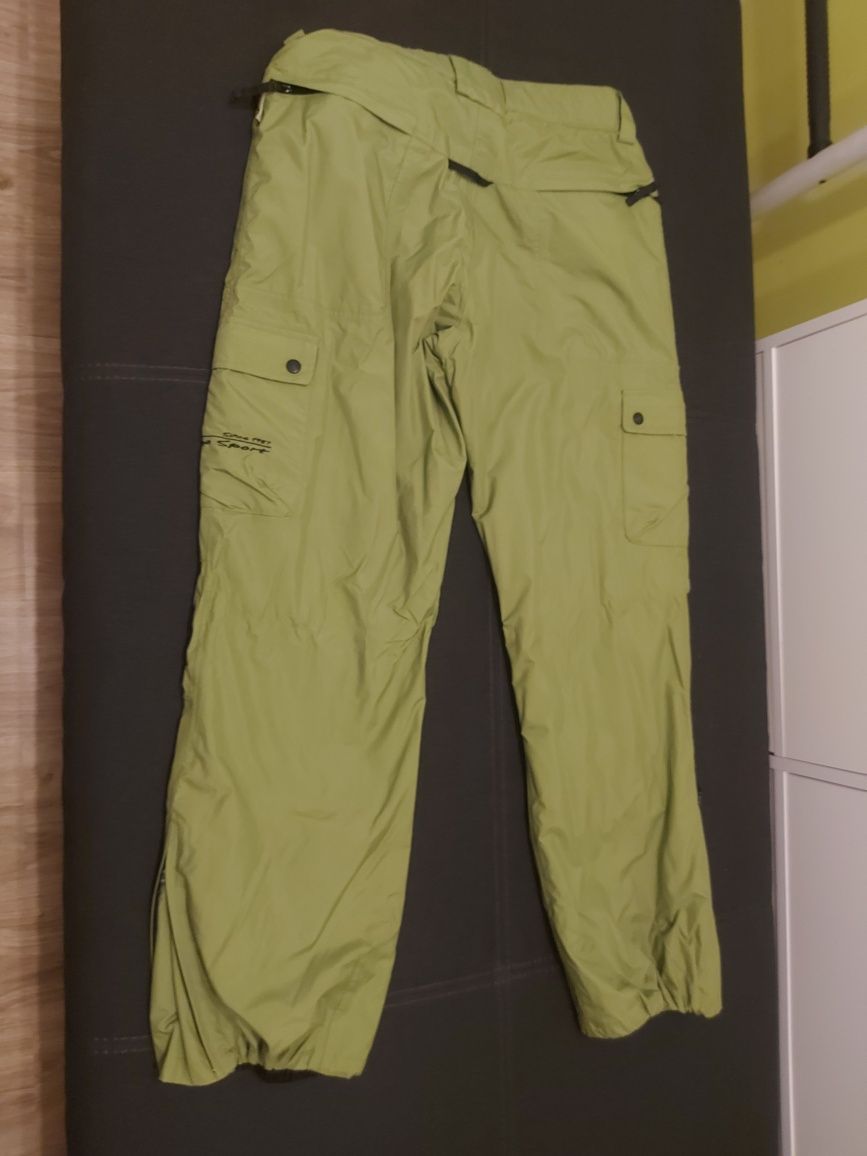 Spodnie Ultimo narciarskie snowboard L zielony limonka