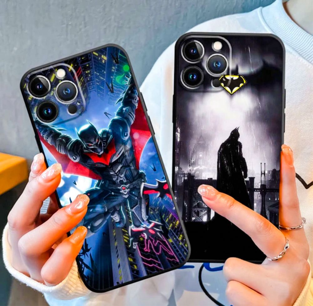 Batman Etui na telefon dla iPhone 14, 13, 12, 11, Mini, Pro, Max, XS