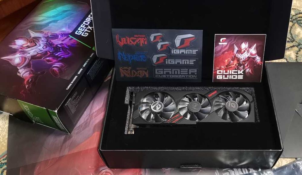 Видеокарта Colorful iGame GeForce GTX 1660 SUPER Ultra 6G-V