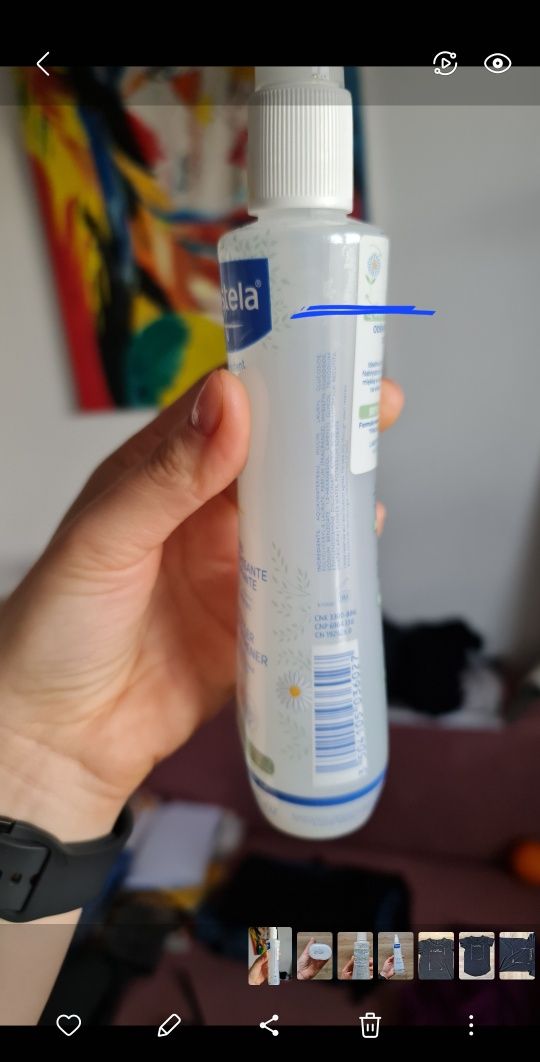 Mustela odświeżający spray ułatwiający rozczesywanie włosów 200ml