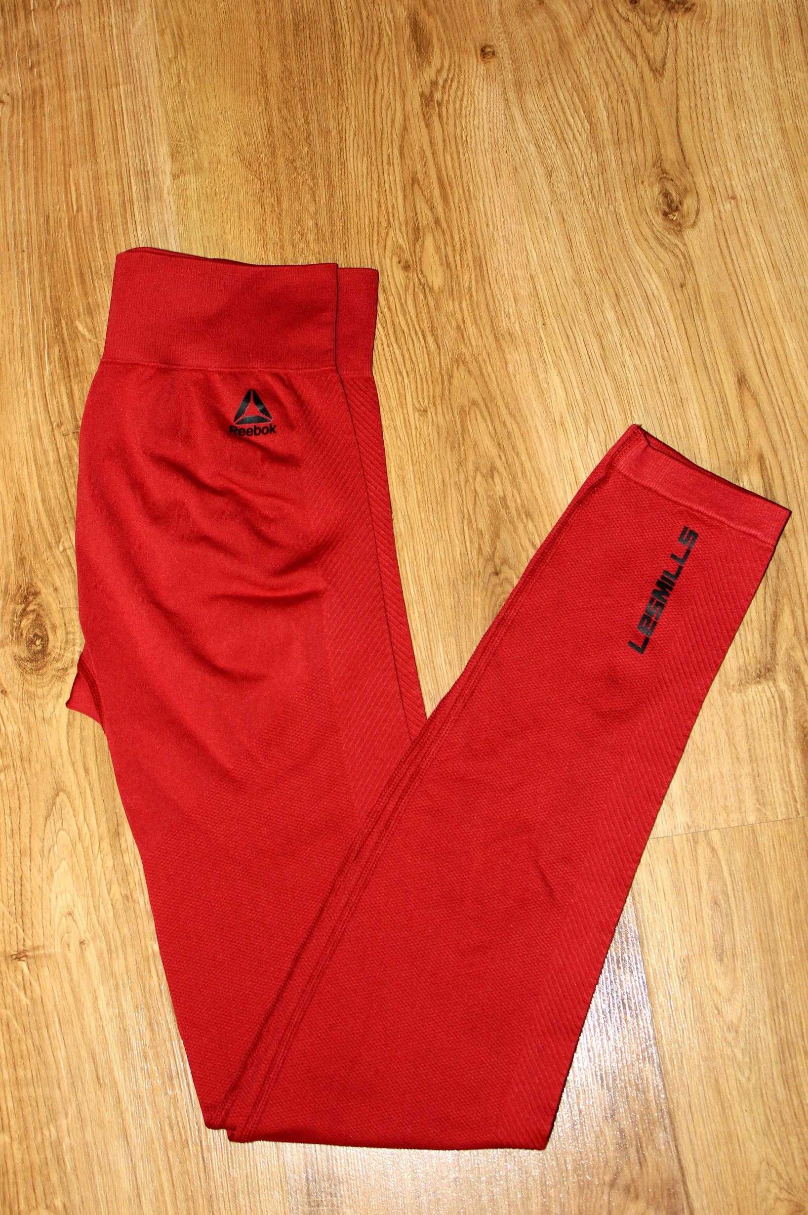 # REEBOK # Legginsy Siłownia i Trening Les Mills Rozm.S