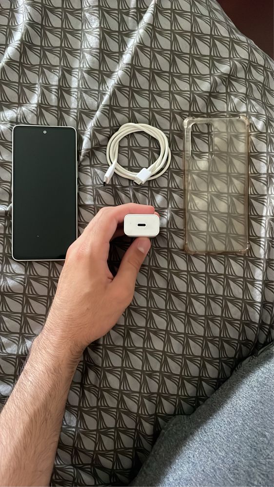 Samsung A53 128gb com carregador e cabo original