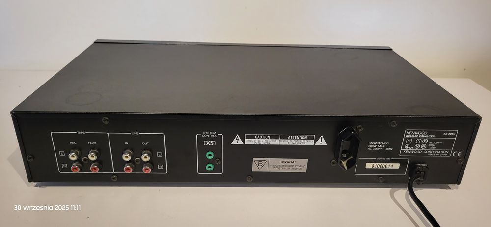 Korektor Graficzny KENWOOD KE 2060 w bdb [nie technics ,unitra] ładnym