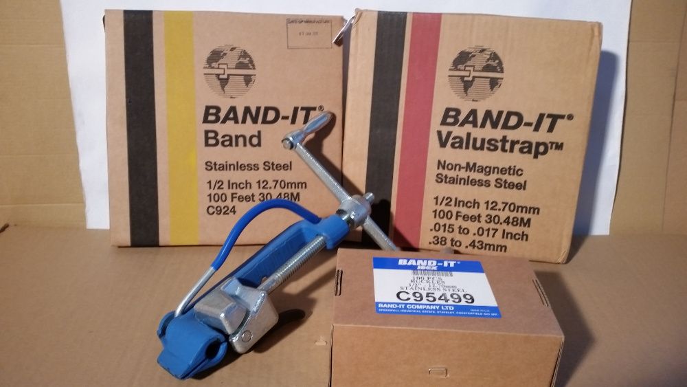 Taśmy stalowe nierdzewne Band-it C924 12.7mm 1/2"
