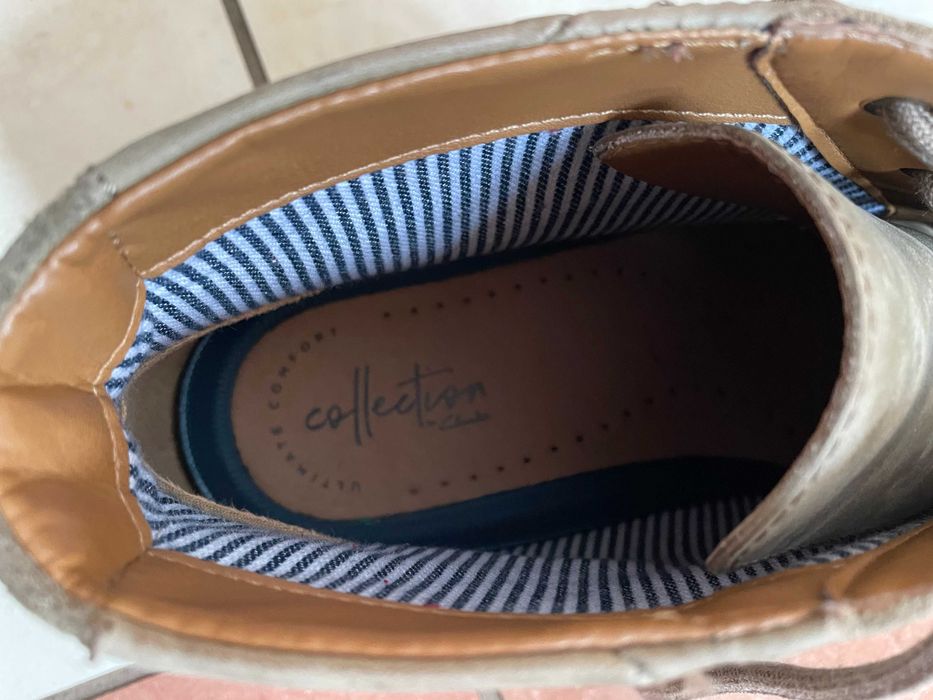 черевики шкіряні Clarks 45 46 нові