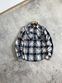 Мужская Рубашка G-Star Raw Flannel Arizona Garreth Big Logo Shirt