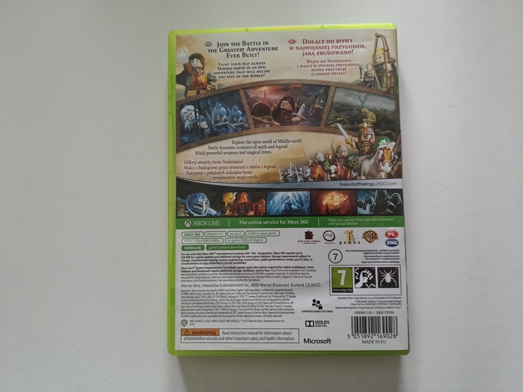 Gra Xbox 360 LEGO The Lord of The Rings (PL) LEGO Władca Pierścieni