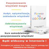 POZYCJONOWANIE wizytówki Google, legalne pozyskiwanie, usuwanie OPINII