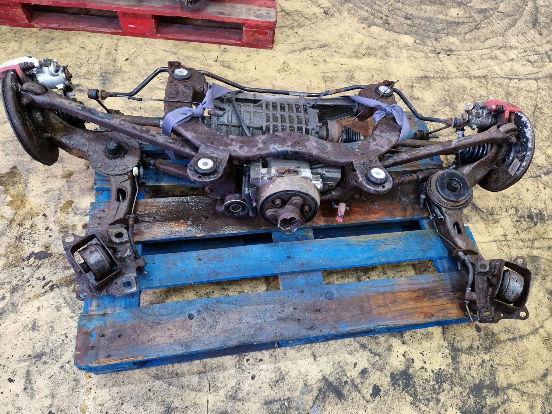 Eixo traseiro usado diferencial haldex AUDI TT 1.8 TURBO 225CV QUATTRO