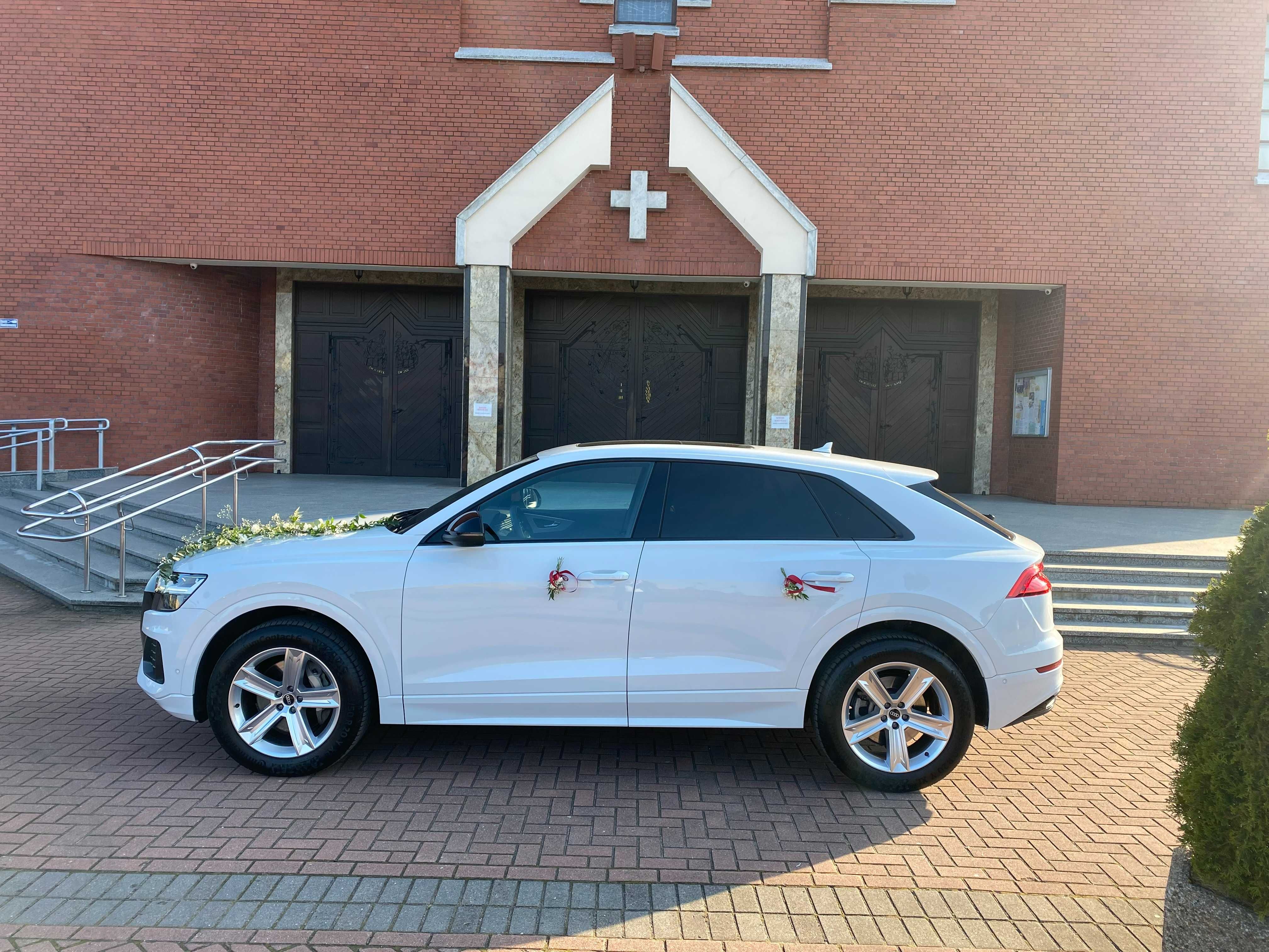 Auto do Ślubu ,Wesele inne uroczystości Nowe Porsche MaCan T Audi Q8