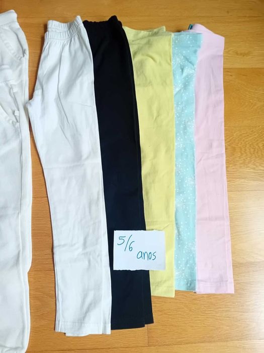 lote roupa criança - 5/6 anos