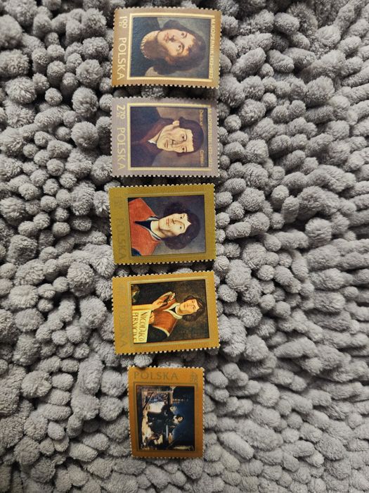 Zestaw znaczków pocztowych 500 rocznica urodzin Mikołaja Kopernika