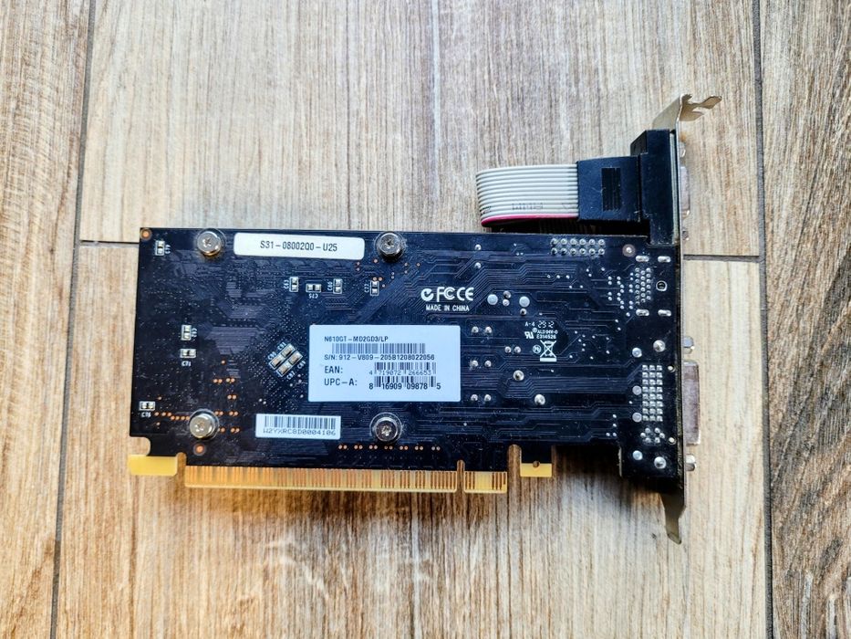 Karta graficzna MSI GeForce GT 610 2GB DDR3 N610GT-MD2GD3/LP HDMI VGA
