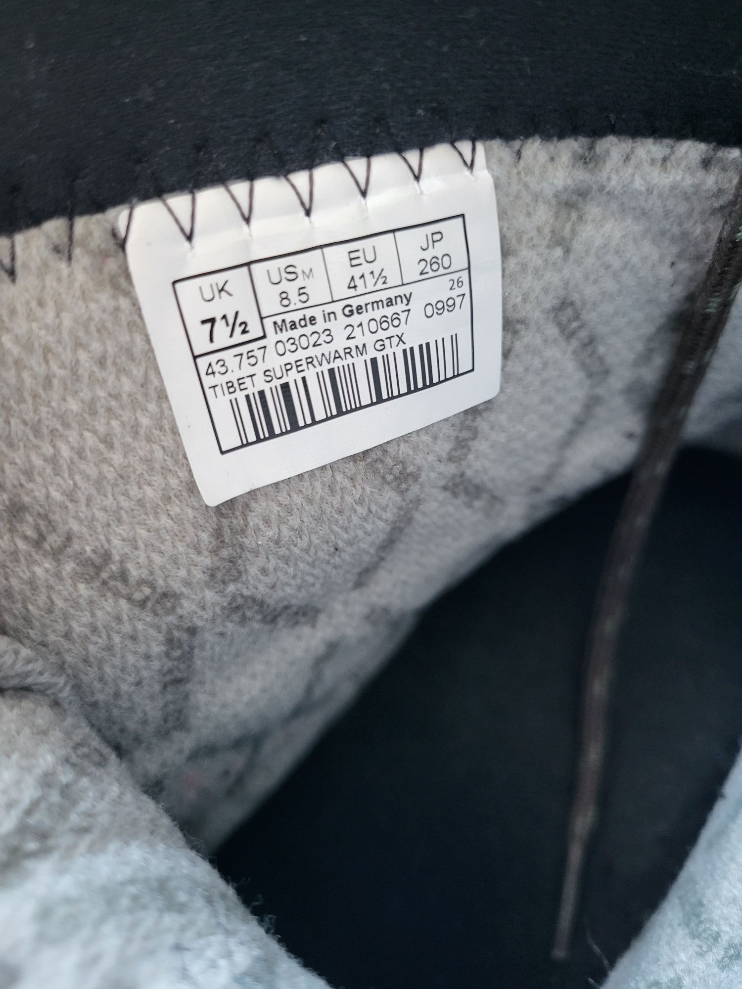 Берці зимові Lоwa Tibet superwarm gtc
