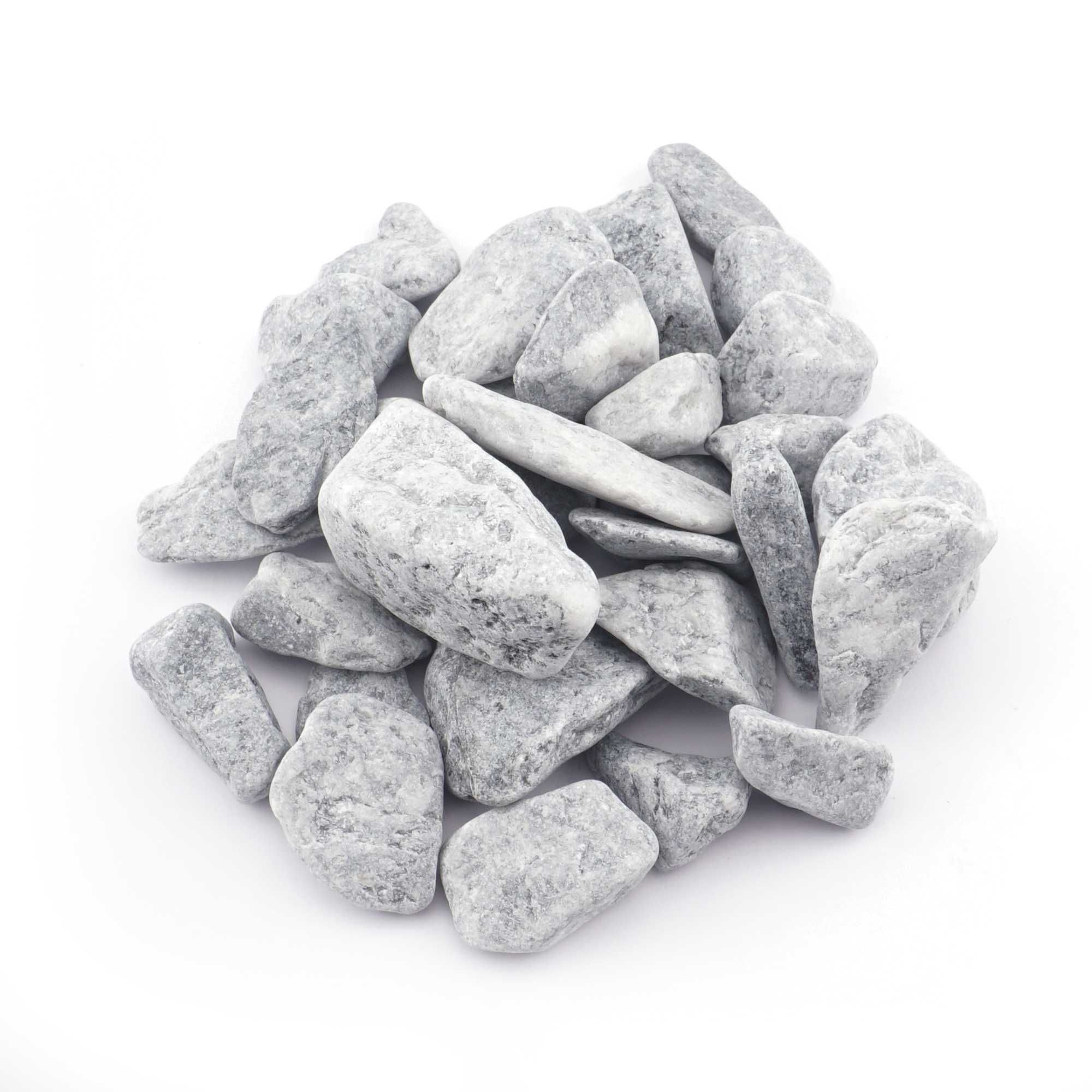 Kamienie głazy jasnoszare 20-40 mm do makiet i dioram