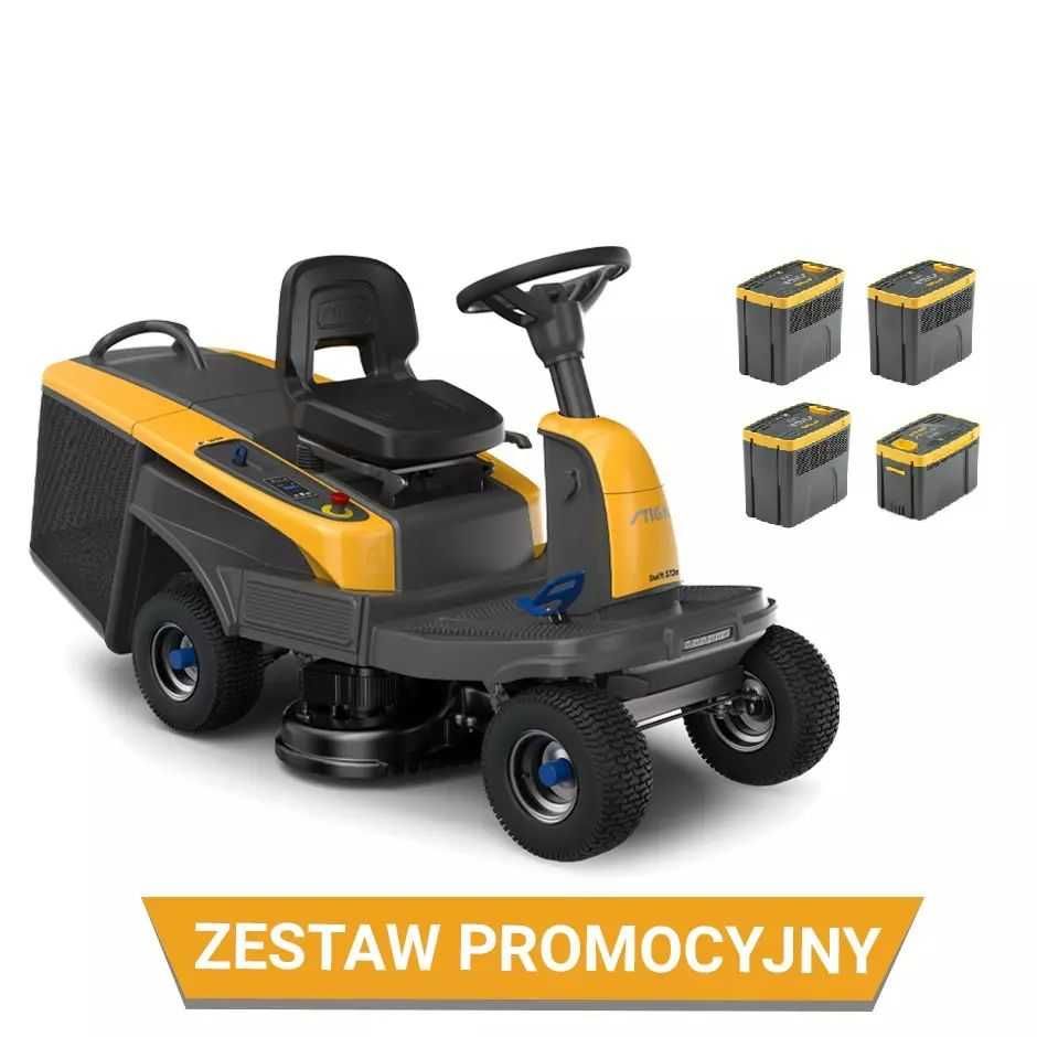 PROMO Nowy Traktor akumulatorowy Swift 372e 4 baterie+szybka ładowarka