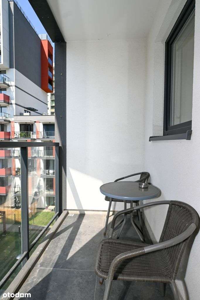 2 Pokoje Ul.Mogilska 38m2 + balkon