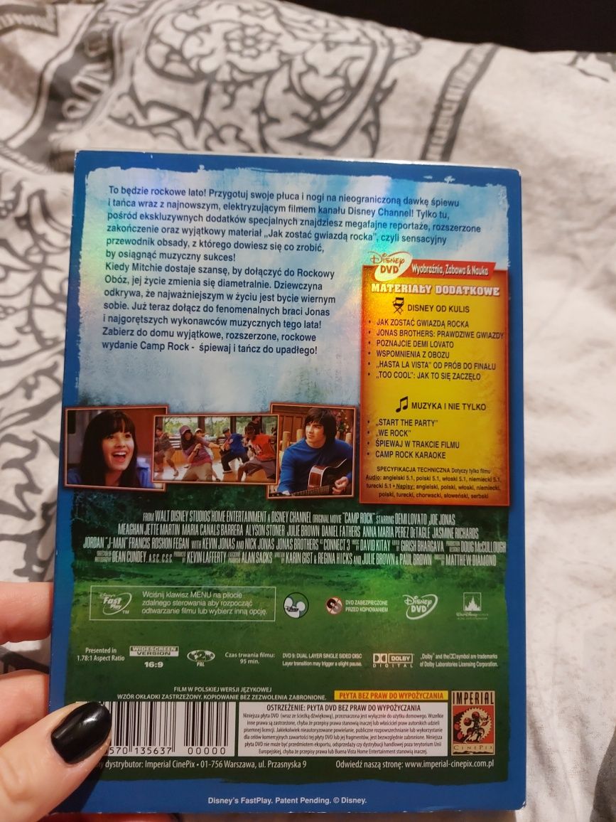 Camp rock    dvd