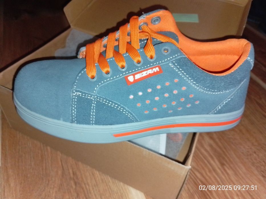 Продам кросівки захисні шкіряні Sizam Kansas S1P SRC Active, розмір 40