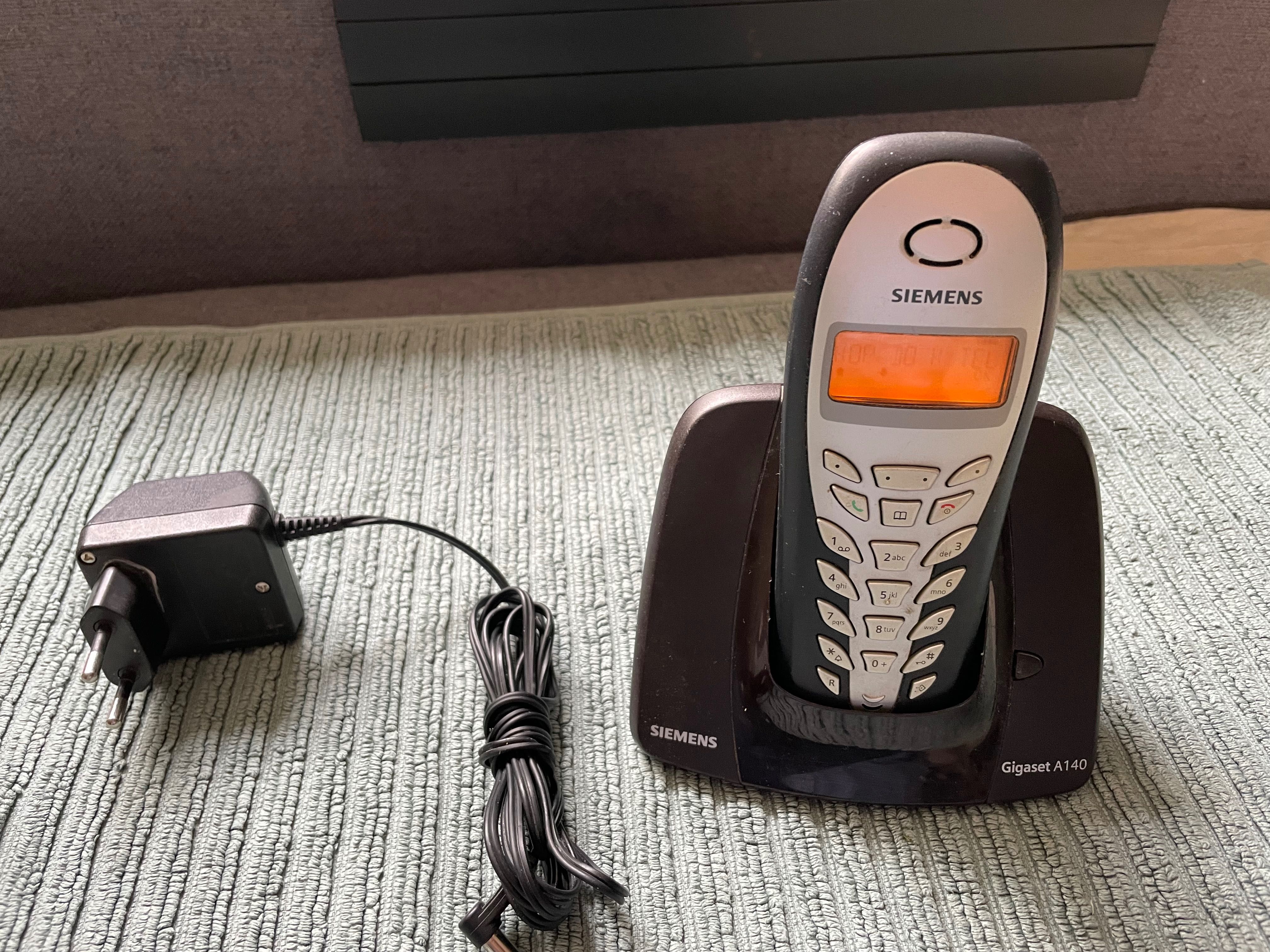 telefon Siemens Gigaset A140 - Dect,  współpraca z 4 słuchawkami
