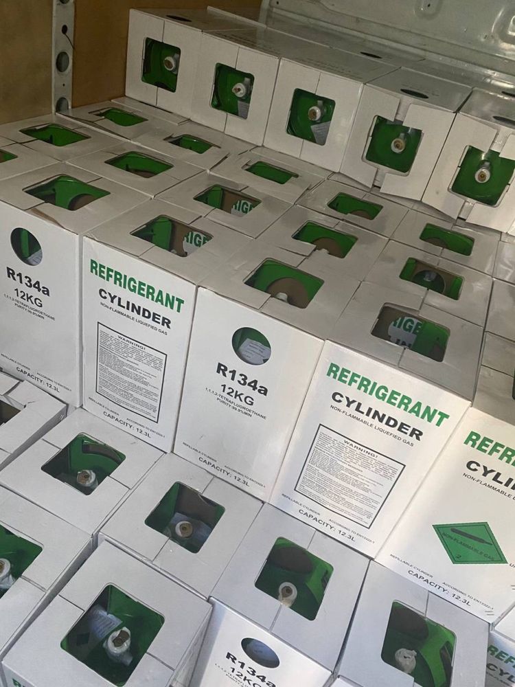 Czynniki chłodnicze R134A, R404A,R410A,R507A, R1234YF, R32