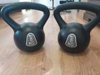 2 kettlebell de 8kg