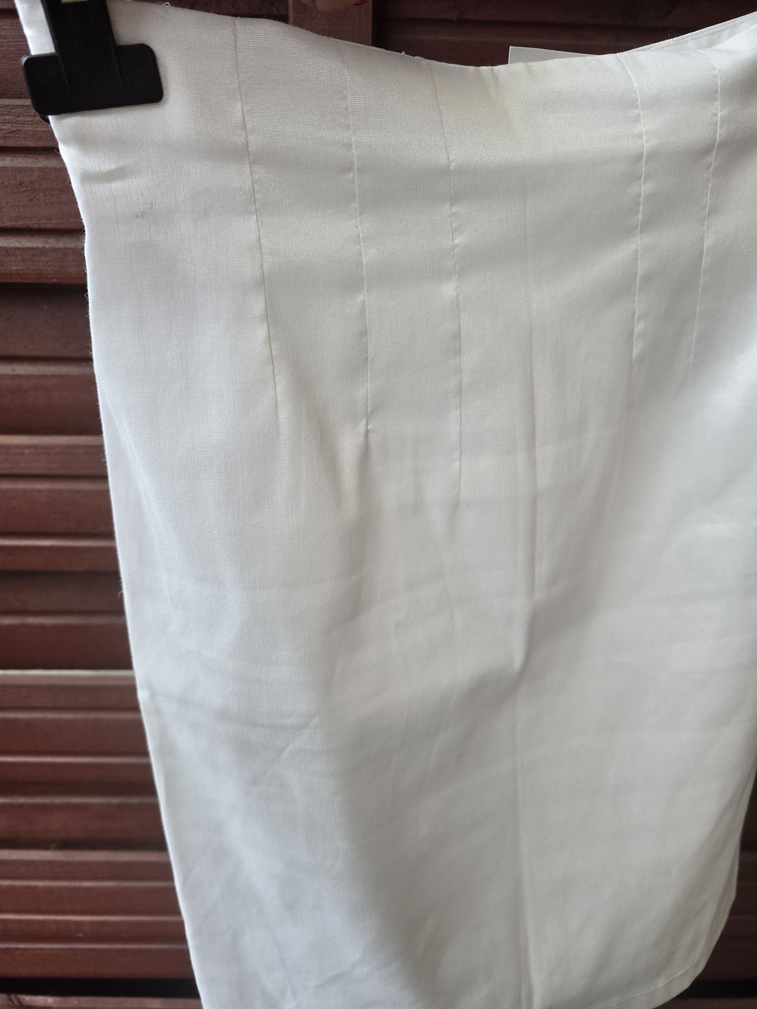 Biała spódnica mini 36 Cotton club