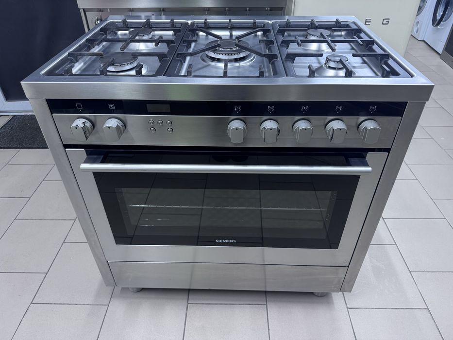Плита Siemens газ електро 5камфорна бу Данія