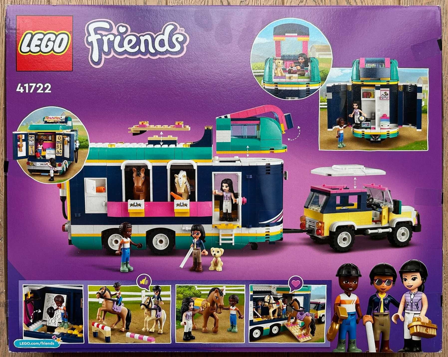 41722 LEGO Friends - Przyczepa na wystawę koni