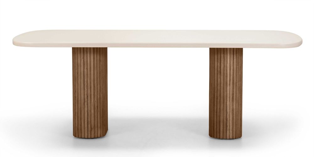 ZZ1868 - Stół ogrodowy Rovigo 220 cm z kamiennym blatem