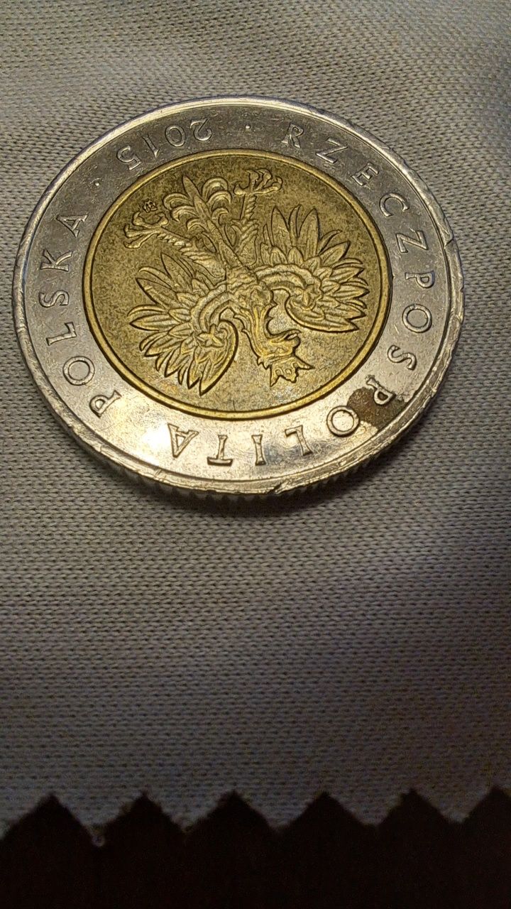Kolekcjonerska moneta 2015 destrukt