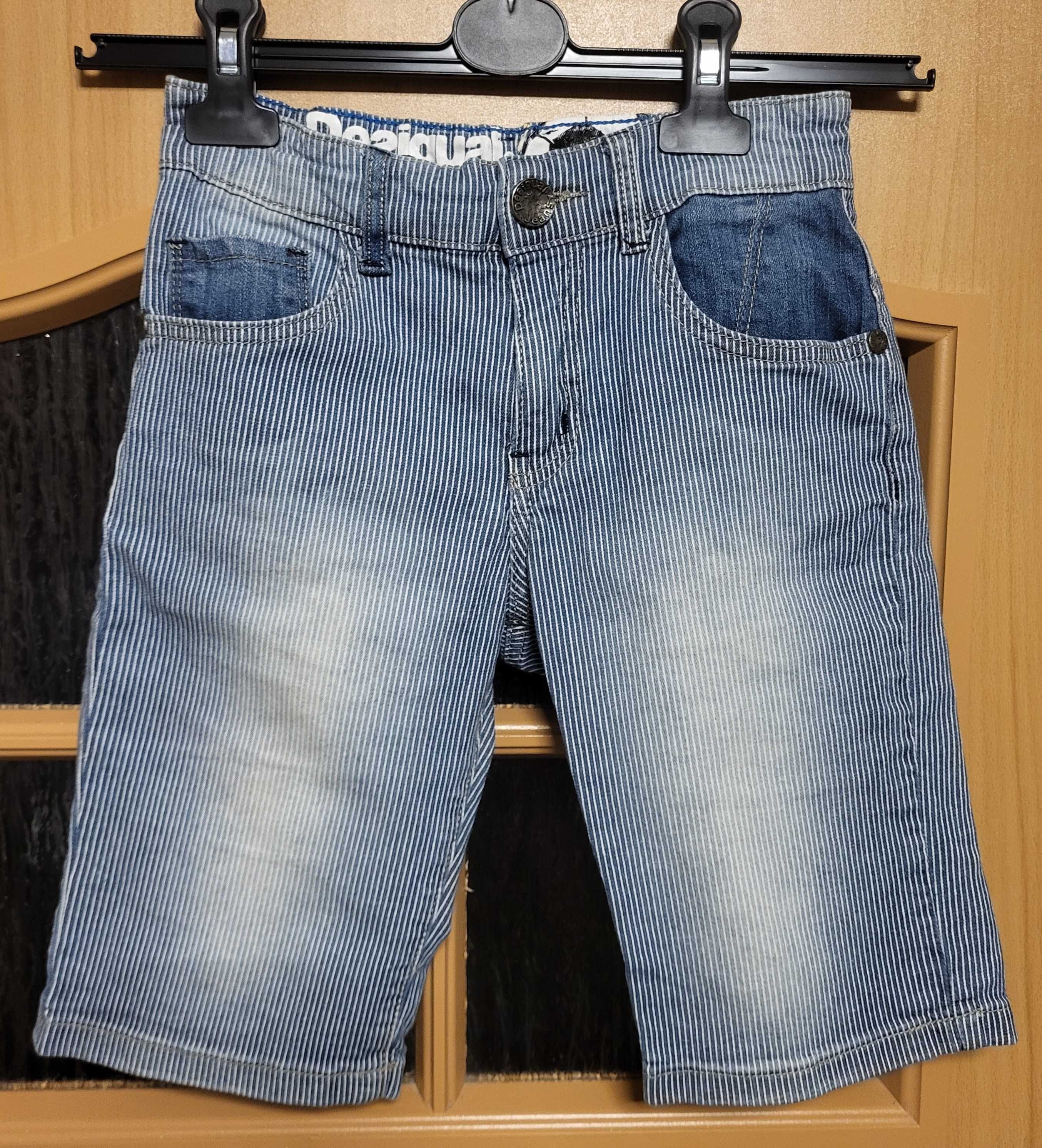 Szorty jeansowe dla chłopca rozm. 130 firmy DESIQUAL