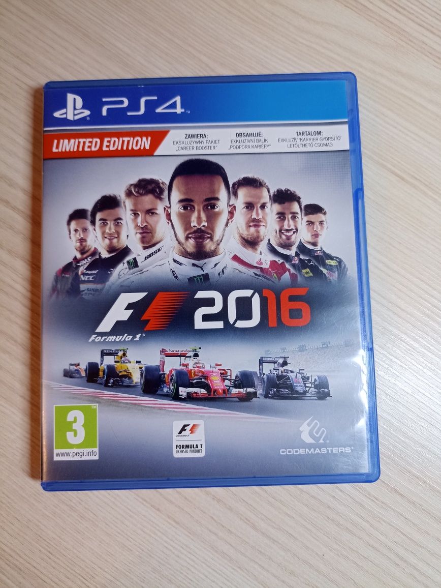 Gra F1 2016 na PS4