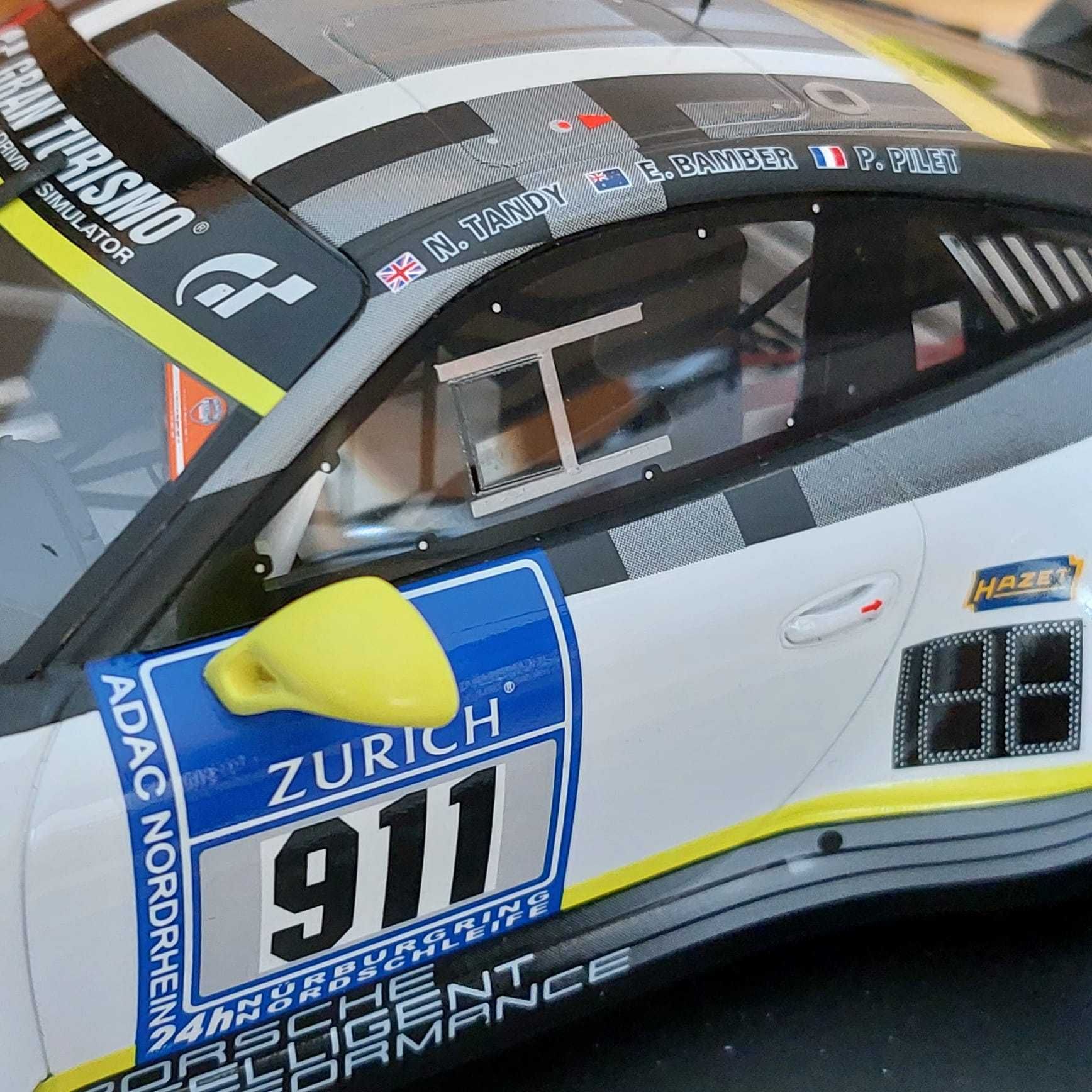 Porsche 911 991 GT3 R #911 24h Nürburgring 2016 SPARK 1:18