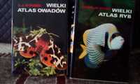 Sprzedam,Wielki atlas owadów i Wielki atlas ryb .Autor Stanek.