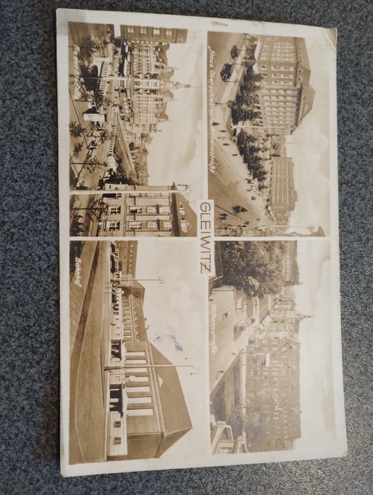 Pocztówka - Gleiwitz 1943