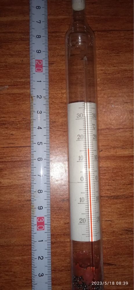 Ареометр с термометром АСПТ 60-100