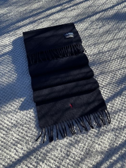 Polo Ralph Lauren Vintage Wool Scarf класичний вовняний шарф шерстяний