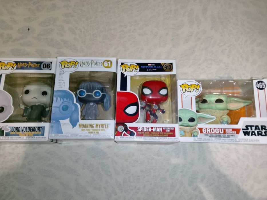 Оригінальні фігурки від фанко опис нижче