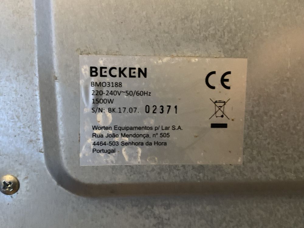 Mini forno Becken