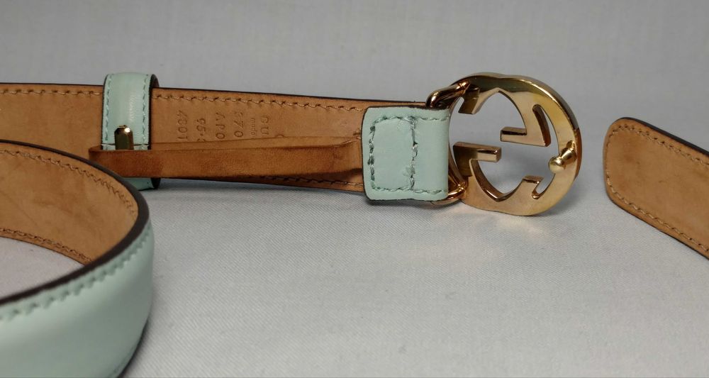 Женский кожаный ремень Gucci Италия.