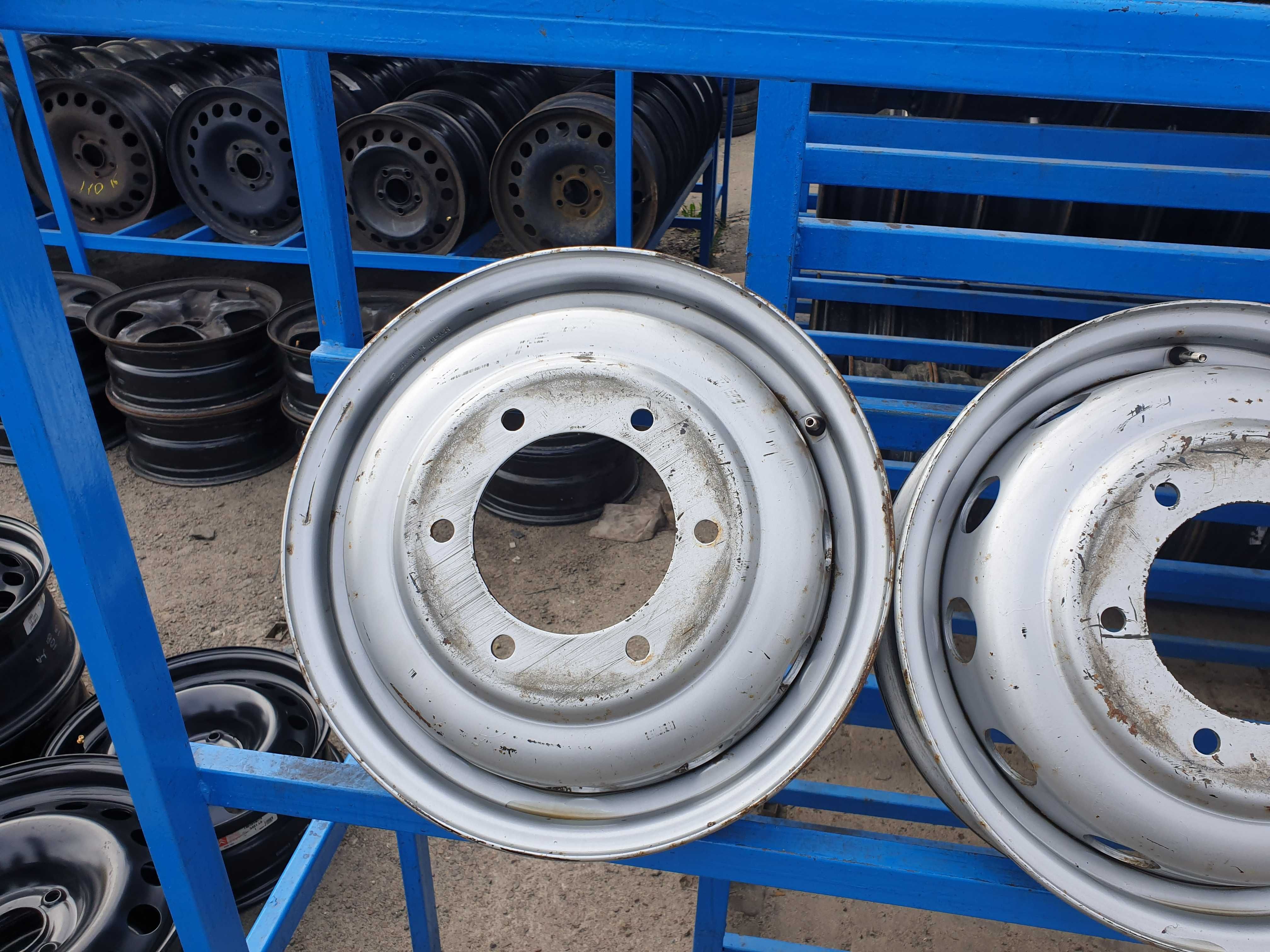 Металеві диски 6шт Ford Tranzit 6/180 R16 5J ET107.