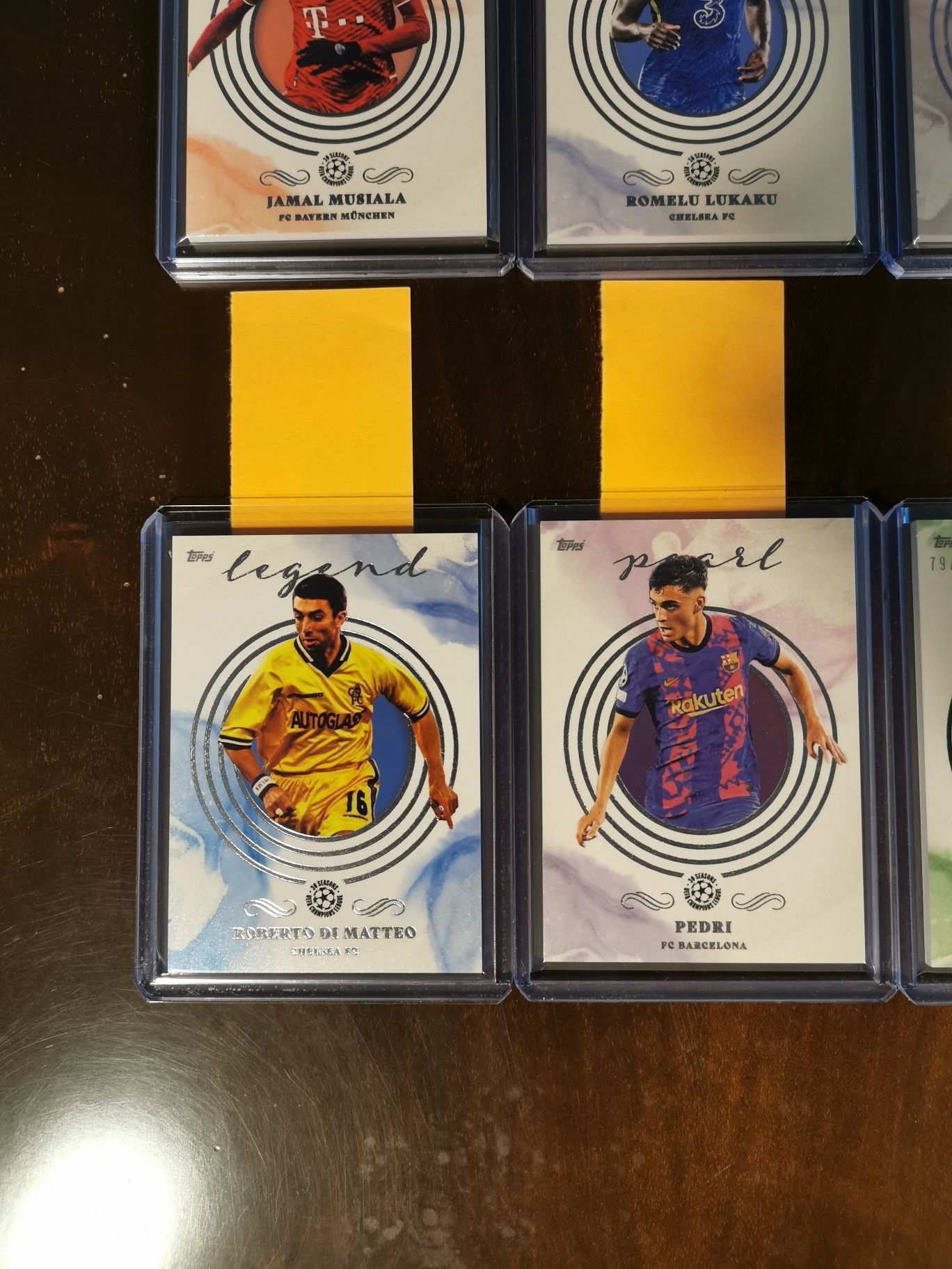 Topps Pearl 2022 Champions League - cartas de colecção