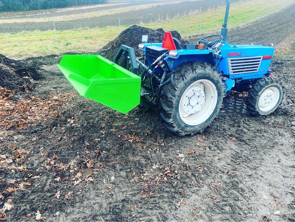 Łyżka na tył do mini ciagnika szyfla skrzynia transportowa