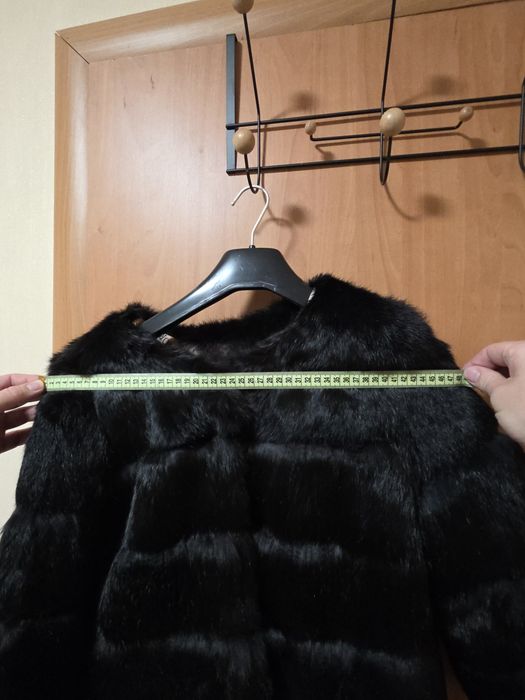 Шуба з натурального  кролика