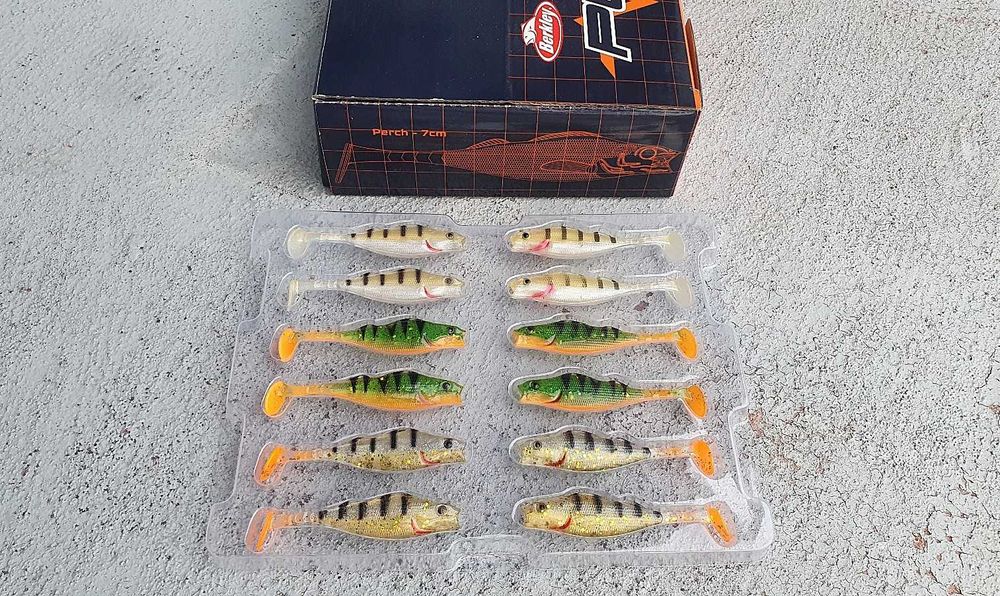 Zestaw #1 Guma Berkley Pulse REALISTIC Perch okoń 7cm - 12 sztuk Mix